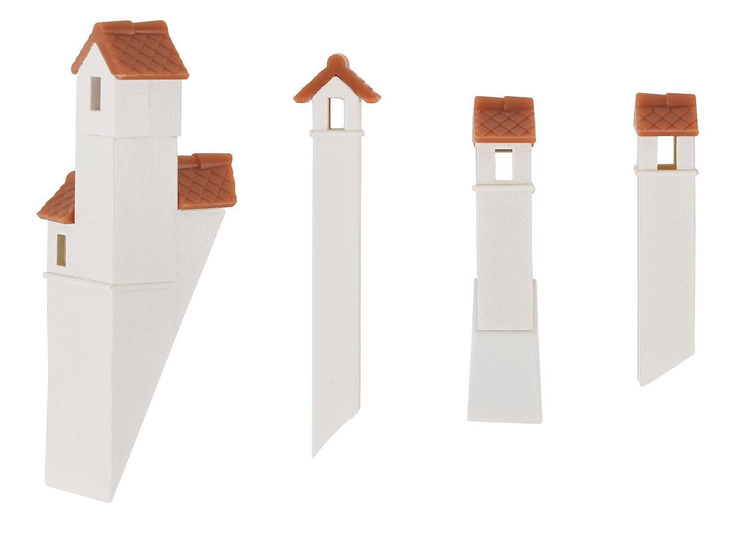 Faller 180858 HO Chimneys (Set of 4)
