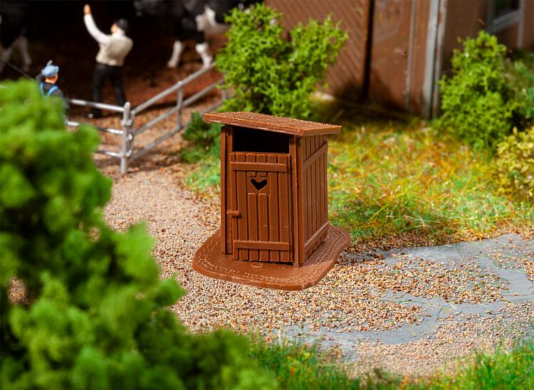 Faller 180988 HO Outhouse Building Kit