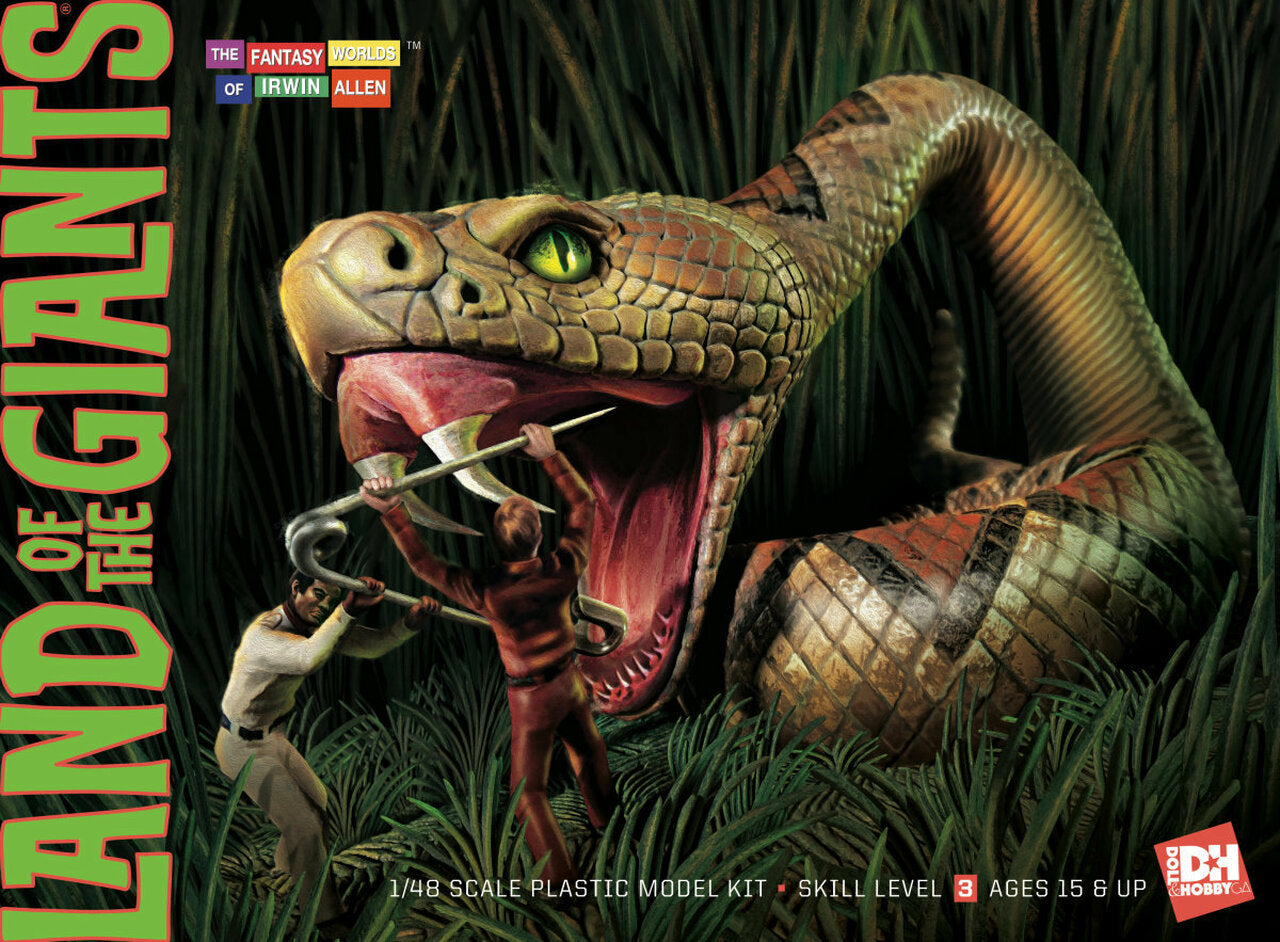 Doll and Hobby 1816 1:48 Land of the Giants Snake Scene Diorama