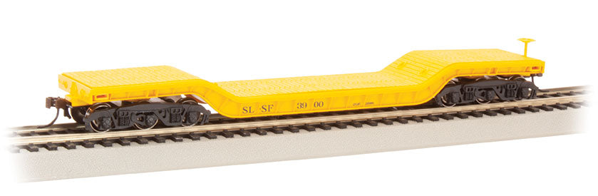 Bachmann 18343 HO Frisco 52' Center-Depressed Flat Car #3900