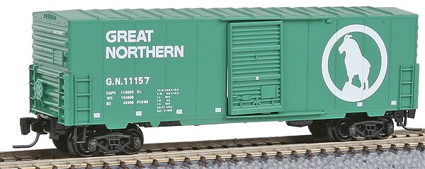Micro-Trains 50300101 Z Great Northern 40' Standard Single Door Box Car #11157