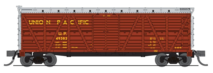 Broadway Limited 6582 N Union Pacific Stock Car with Cattle Sounds