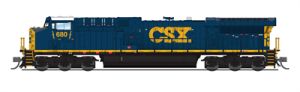 Broadway Limited 6277 N CSX GE AC6000 Diesel Locomotive #680 w/Sound