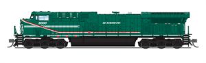Broadway Limited 6278 N Demo GE AC6000 Diesel Locomotive #6000 with Sound