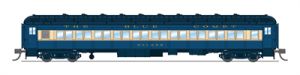 Broadway Limited 6527 N Central Railroad of New Jersey 80' Coach B (Pack of 2)