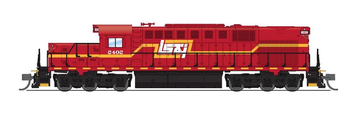 Broadway Limited 6618 N LS&I Alco RSD-15 Diesel Locomotive Sound/DC/DCC #2402