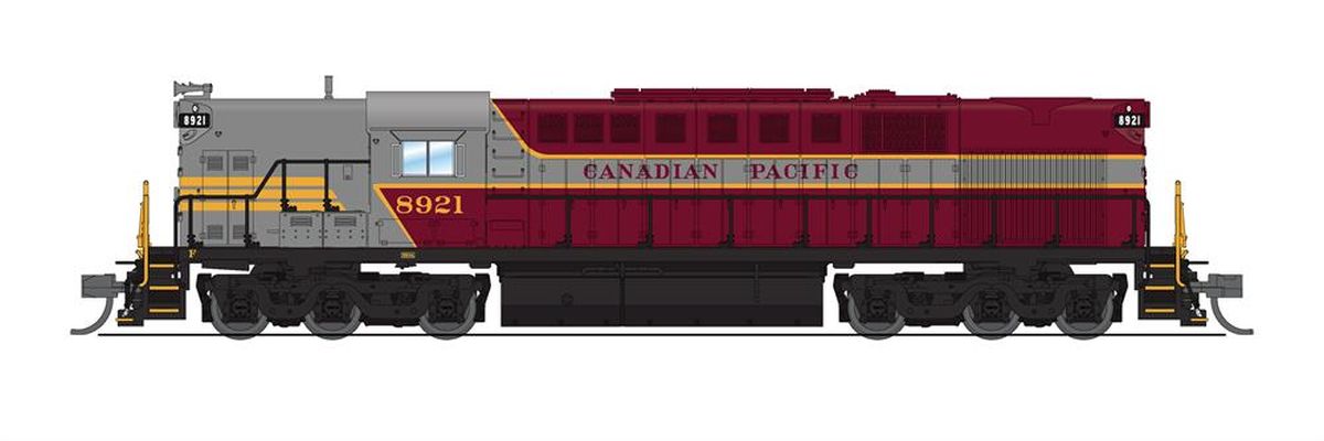 Broadway Limited 6630 N CP Alco RSD-17 Diesel Locomotive Sound/DC/DCC #8921