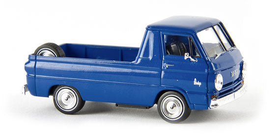 Brekina Automodelle 34325 1:87  Gentian Blue Dodge A 100 Pickup Truck