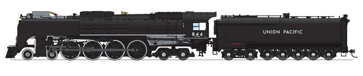 Broadway Limited 7360 HO UP 4-8-4 Class FEF-3 Steam Locomotive Sound/DC/DCC #844