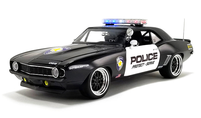 GMP 18935 1:18 Street Fighter Police Interceptor - 1969 Chevrolet Camaro Car