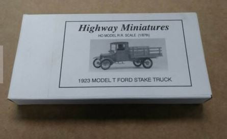 Jordan Products 360-238 HO Scale 1923 Model T Ford Stake Truck Kit