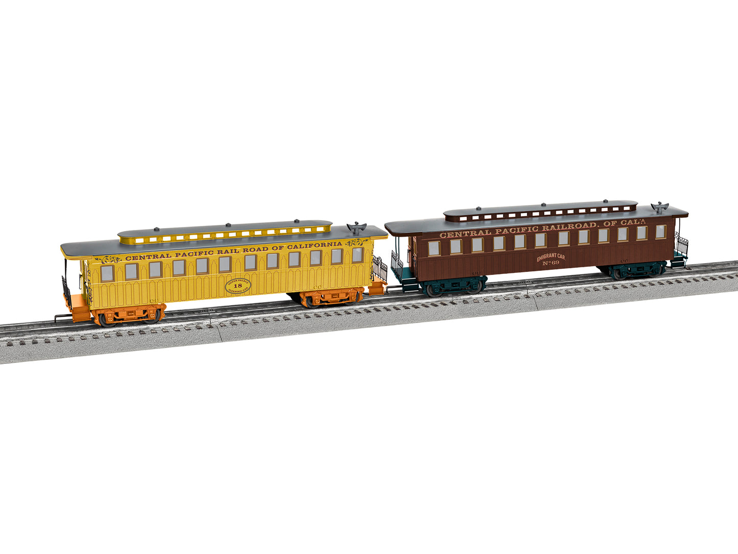 Lionel 1927390 O Canadian Pacific 1860's 2-Coach Set