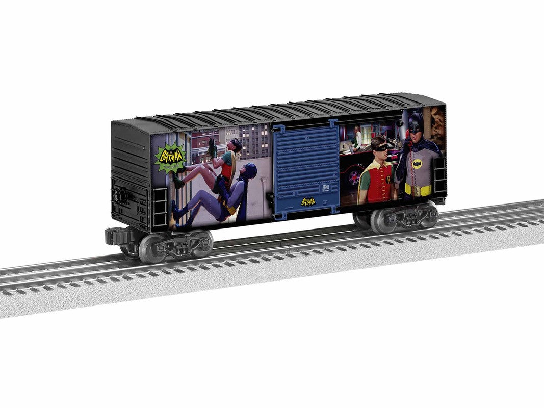Lionel 1928560 O Gauge Batman and Robin Hi-Cube Boxcar – Trainz