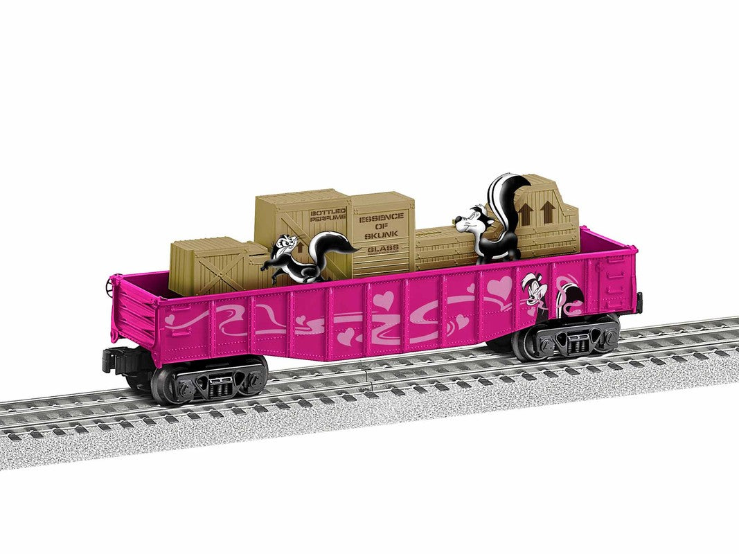 Lionel 1928630 O Scent-Imental Over You Chasing Gondola Car