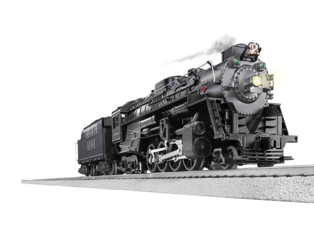 Lionel 1932010 O Santa Fe LionChief Plus 2.0 Berkshire Steam Locomotive #4101