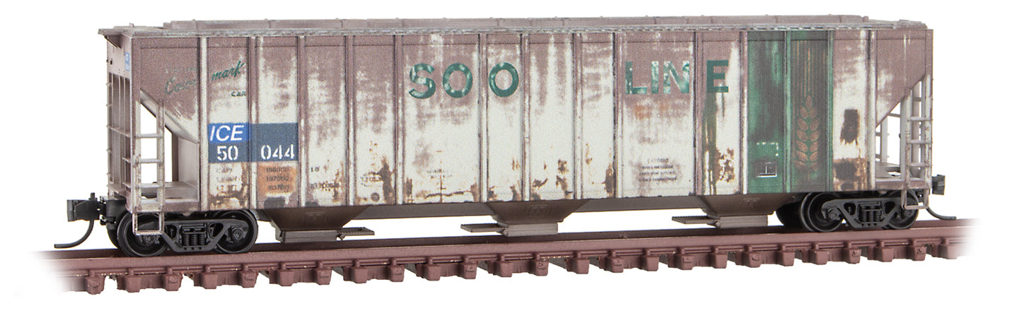 Micro-Trains 09944160 N Iowa Chicago and Eastern 3-Bay Covered Hopper #50044