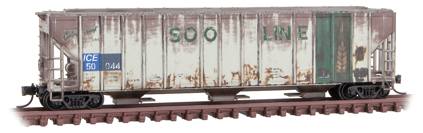 Micro-Trains 09944160 N Iowa Chicago and Eastern 3-Bay Covered Hopper #50044