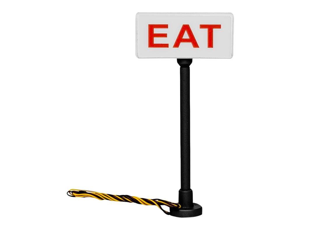 Lionel 1956210 HO EAT Lighted Signs (Pack of 2)