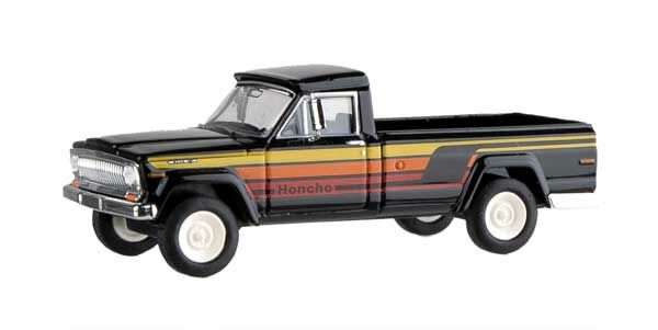 Brekina Automodelle 19811 HO Assembled 1968 Jeep Gladiator B Pickup Truck