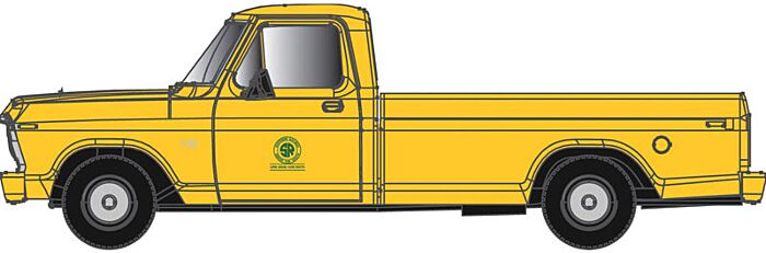 Atlas 60000133 N Southern Railway 1973 Ford F-100 Pickup Truck (Pack of 2)