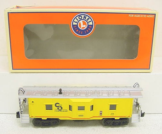 Lionel 6-19796 O C&O Bay Window Caboose #8302