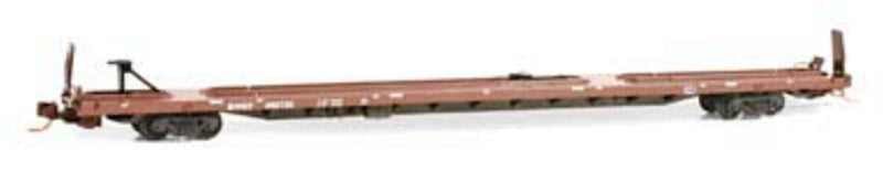 Micro-Trains 07100090 N Burlington Northern Santa Fe 89' 4" TOFC Flatcar #585725