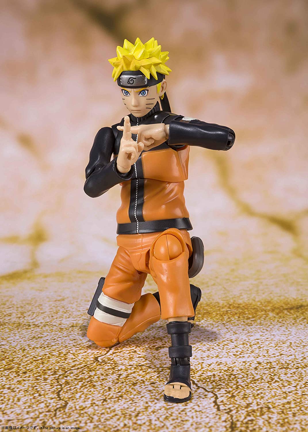 Bandai 0059606 S.H. Figuarts Naruto -Shippuden- Uzumaki Action Figure