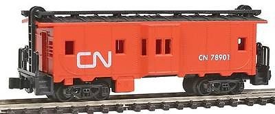 Model Power 490-83130 Bay Window Caboose - Assembled Canadian National