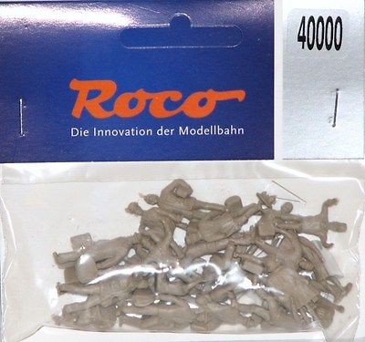 Roco 40000 HO Unpainted Figures (Set of 24)
