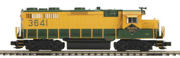 MTH 20-20130-3 Reading GP-35 Low-Hood Non-Powered Diesel Engine #3655