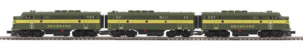 MTH 20-20158-1 Seaboard F-3 ABA Diesel Engine Set w/PS 2.0 #4023/4027/4152