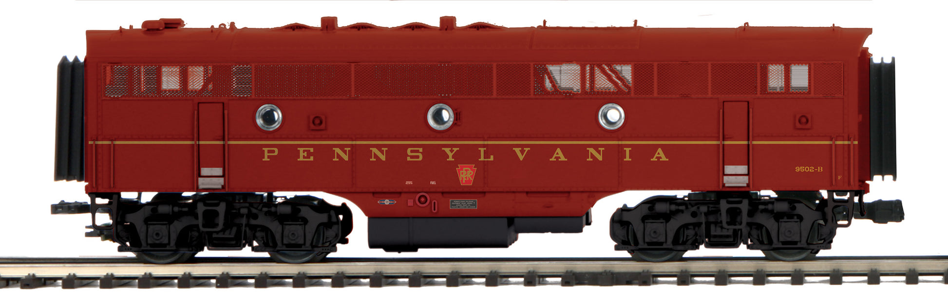 MTH 20-21581-3 O PRR F-3 B Unit Non-Powered Diesel Locomotive #9502B