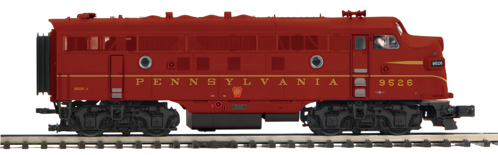 MTH 20-21581-4 O PRR F-3 A Unit Non-Powered Diesel Locomotive #9526