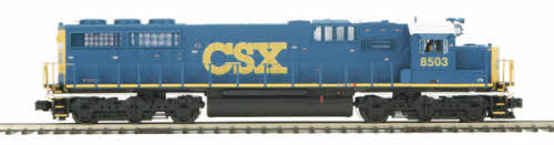 MTH 20-2815-3 CSX SD50 Non-Powered Diesel Engine #8650