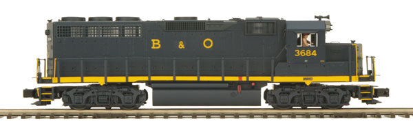 MTH 20-2853-3 Baltimore & Ohio GP-40 Non-Powered Diesel Engine #3698