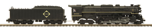 MTH 20-3290-1 Erie 2-8-4 Berkshire Steam Locomotive HiRail w/PS2.0 #3331