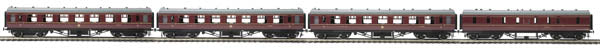 MTH 20-60005-2 4-CAR LMS STANDARD PASSENGER