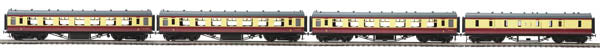 MTH 20-60008-2 O British Railways Premier LMS Standard Passenger Set (Set of 4)