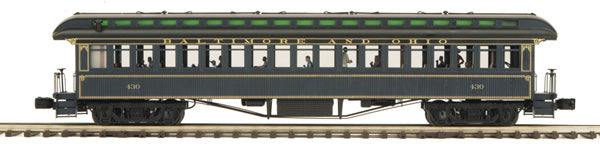 MTH 20-62020 O Baltimore & Ohio 64'  Woodsided Coach Passenger Car #430