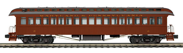 MTH 20-62051 Maryland & Pennsylvania 64' WOODSIDED COACH CAR