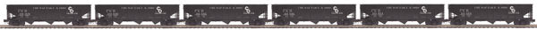 MTH 20-90394 O Chesapeake & Ohio 70-Ton 3-Bay Hopper Car Set (Set of 6)