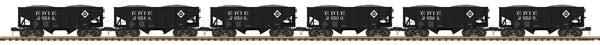 MTH 20-90568 6-CAR 2-BAY FISH BELLY HOPPER ERIE