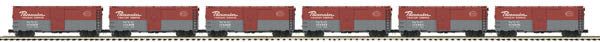 MTH 20-90583 O New York Central 40' AAR Box Car Set (Set of 6)