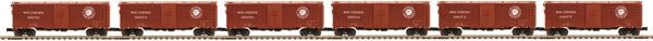 MTH 20-90588 O Southern 40' AAR Box Car Set (Set of 6)