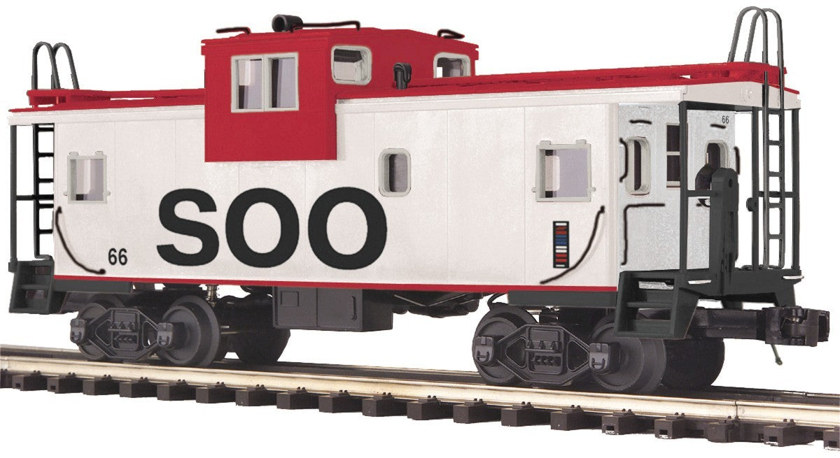 MTH 20-91275 SOO Line Extended Vision Caboose