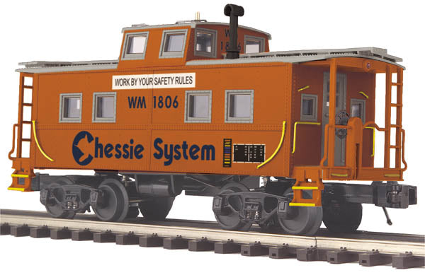 MTH 20-91323 Chessie Center Cupola Steel Caboose