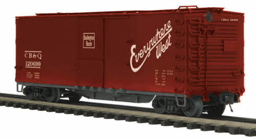 MTH 20-93385 Chicago Burlington & Quincy 40’ USRA Double Sheathed Boxcar #120703