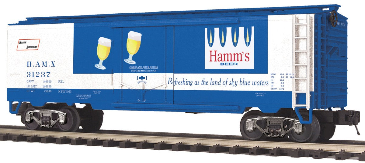 MTH 20-94187 Reefer Hamm's Beer