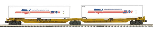MTH 20-95065 O BNSF Spine Set w/2 48' Containers (Set of 2)