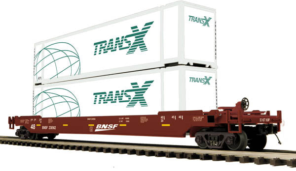MTH 20-95093 O BNSF Husky Stack Car #668375
